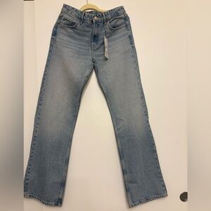 Zara Light Blue Wide Leg Jeans